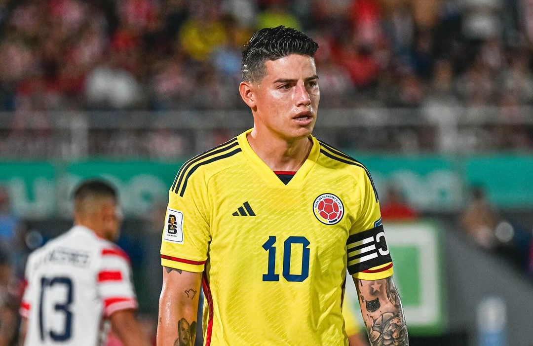 James Rodríguez mejor jugador de la fecha en la Copa América por